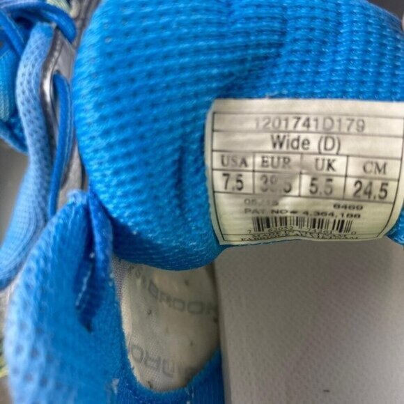 Brooks Women Adrenaline GTS15 1201741D179 Gray Lace Up Running Shoes Sz 7.5 Used - Picture 3 of 11